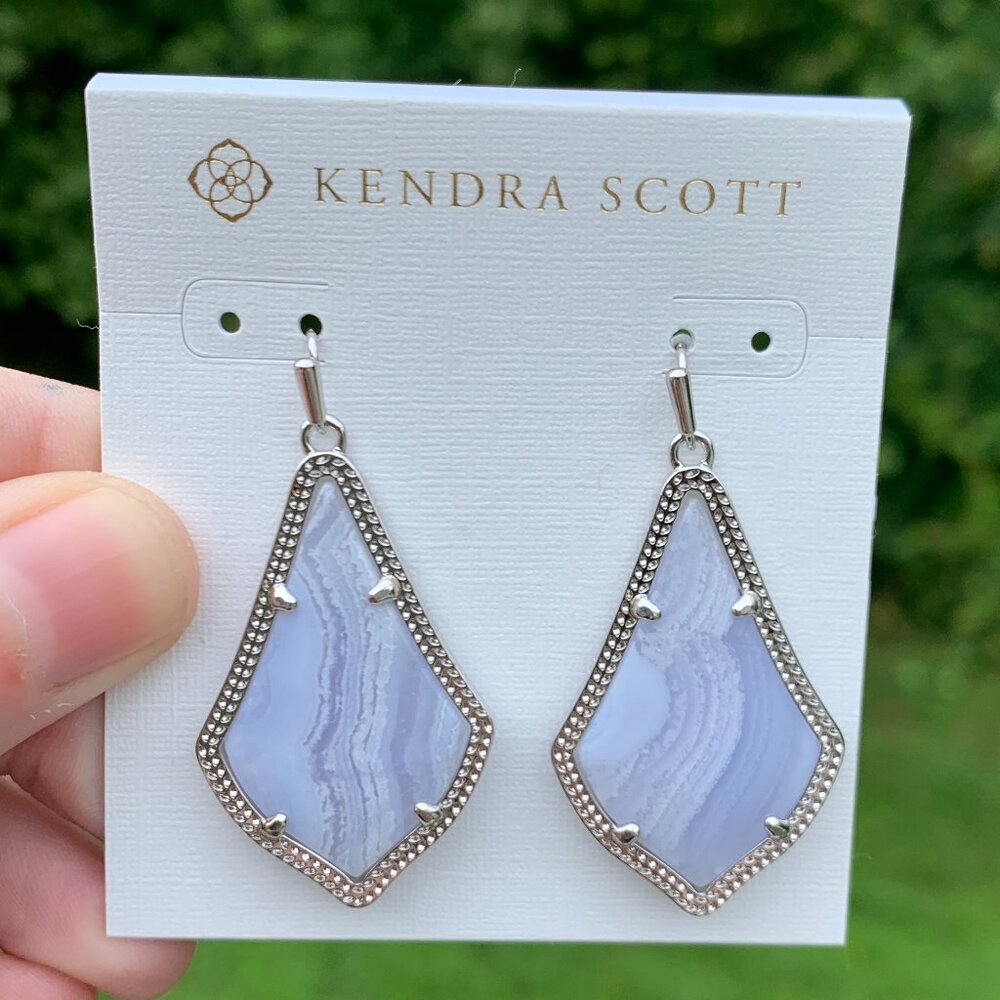 KENDRA SCOTT • Alex Silver Drop Earrings